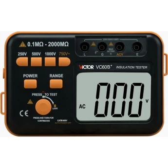 Измеритель сопротивления изоляции VICTOR VC60B+